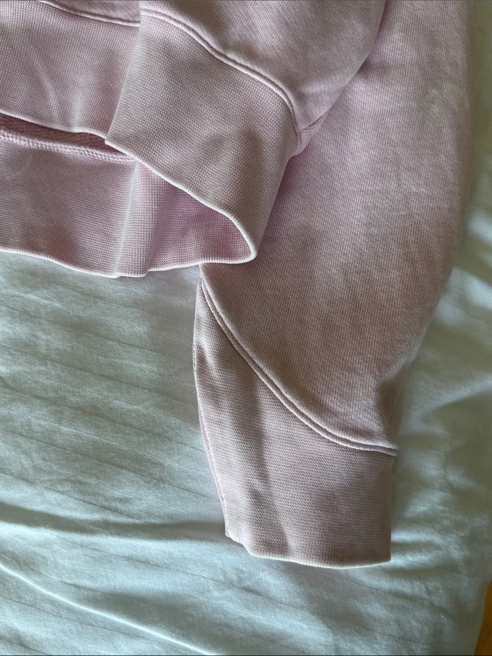 7 For All Mankind Pastel Pink Crew Neck Sweater